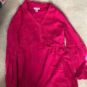 Pink Maternity Shirt